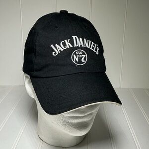 Jack Daniels Old No. 7 Baseball Cap Strapback Black Whiskey Alcohol Hat